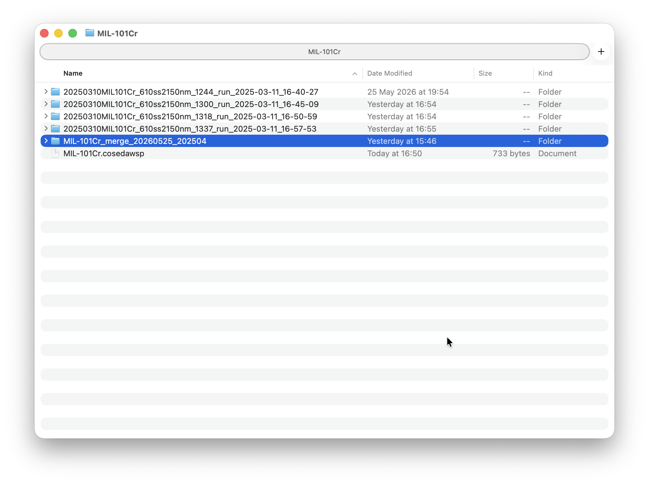 Merge folder